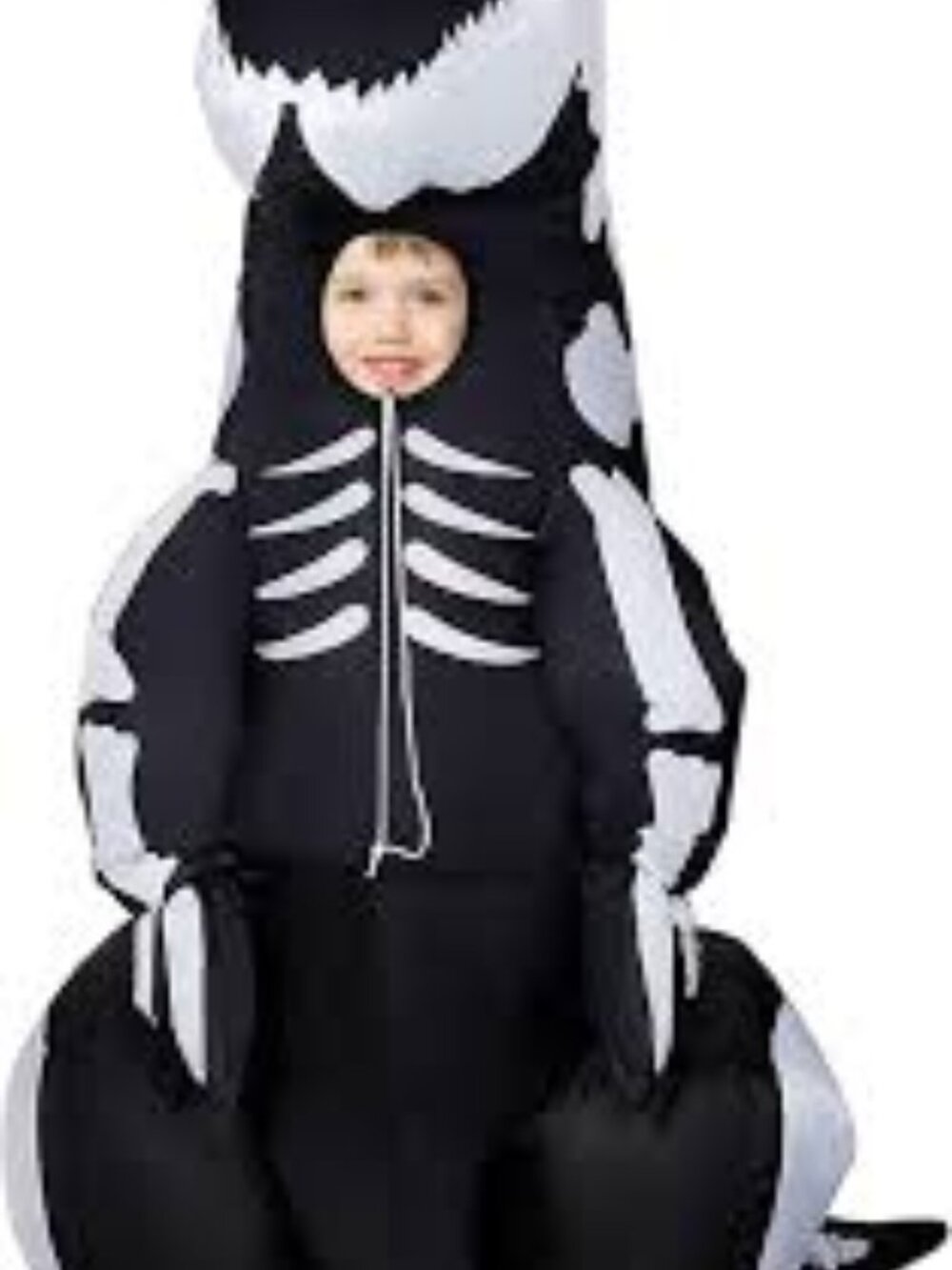 Morph Costumes Kids Skeleton T-Rex Light Up Costume